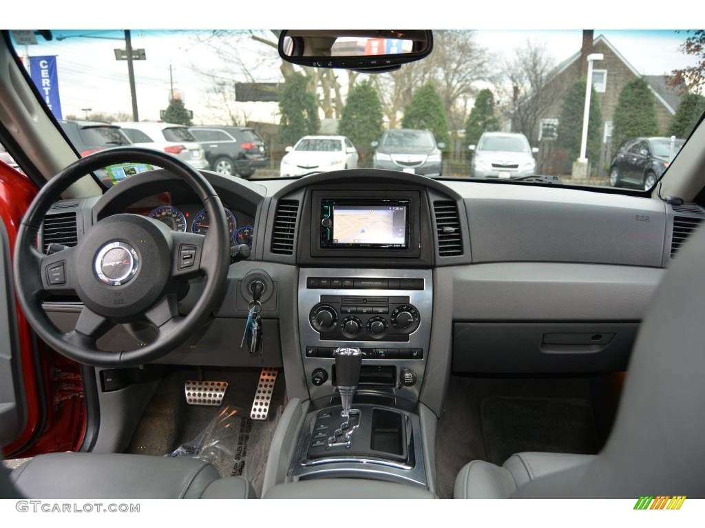 2006 Grand Cherokee SRT8 - Red Rock Crystal Pearl / Medium Slate Gray photo #15