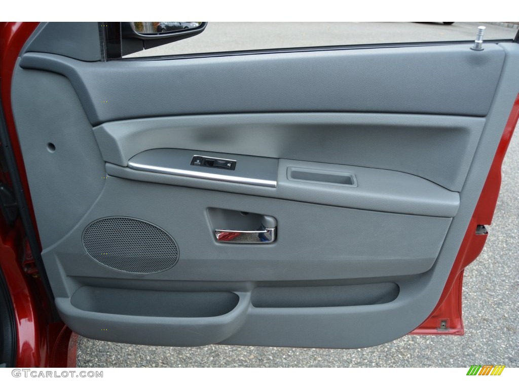 2006 Grand Cherokee SRT8 - Red Rock Crystal Pearl / Medium Slate Gray photo #29