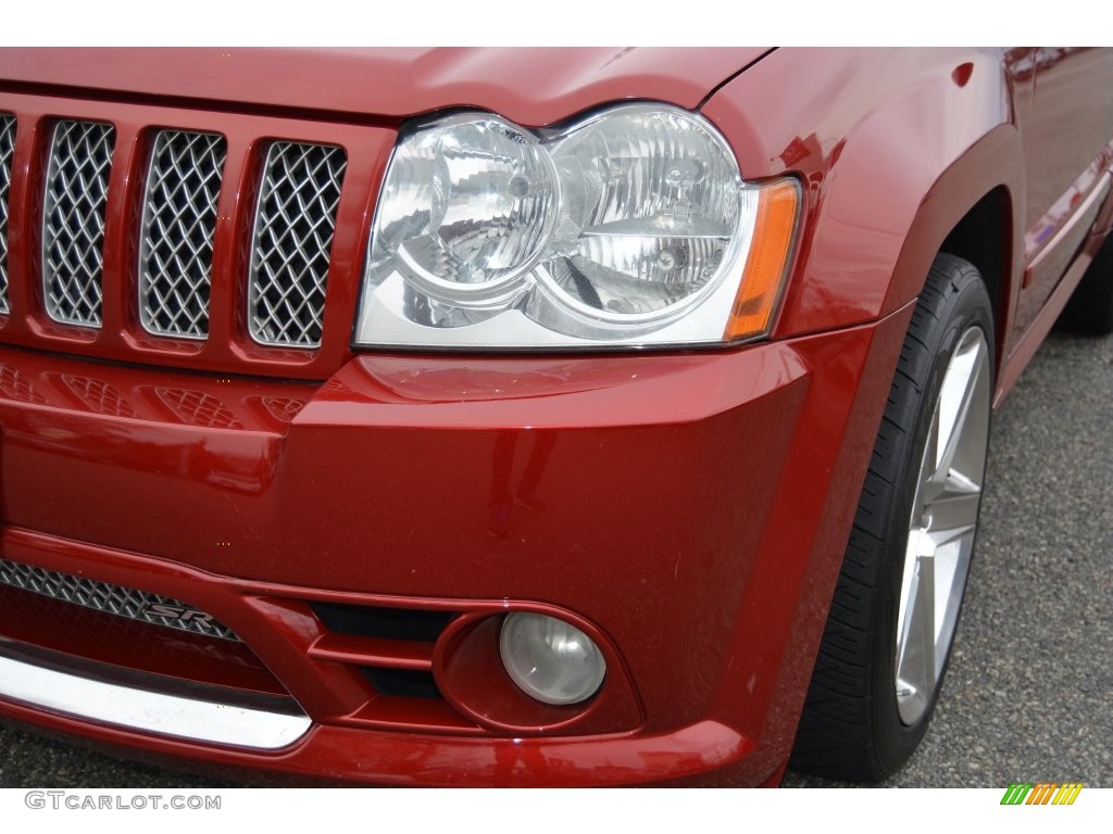 2006 Grand Cherokee SRT8 - Red Rock Crystal Pearl / Medium Slate Gray photo #34