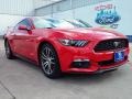 2016 Race Red Ford Mustang EcoBoost Premium Coupe  photo #1