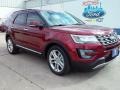 2016 Ruby Red Metallic Tri-Coat Ford Explorer Limited  photo #1
