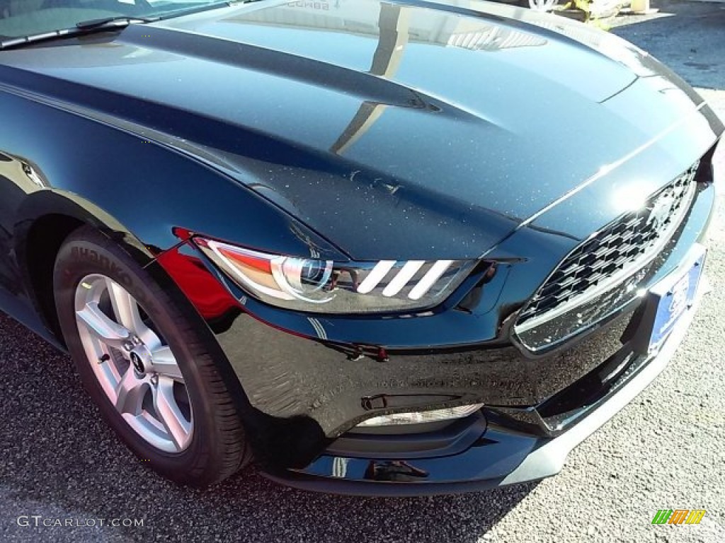 Shadow Black 2016 Ford Mustang V6 Coupe Exterior Photo #109674854
