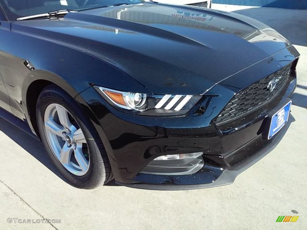 Shadow Black 2016 Ford Mustang V6 Coupe Exterior Photo #109674899