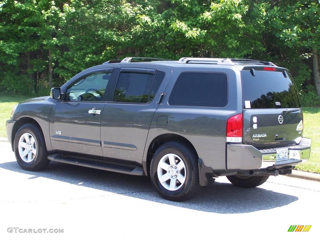 2006 Armada LE 4x4 - Smoke Gray / Graphite/Titanium photo #3