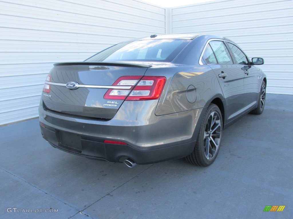 2015 Taurus SEL - Magnetic Metallic / Charcoal Black photo #4