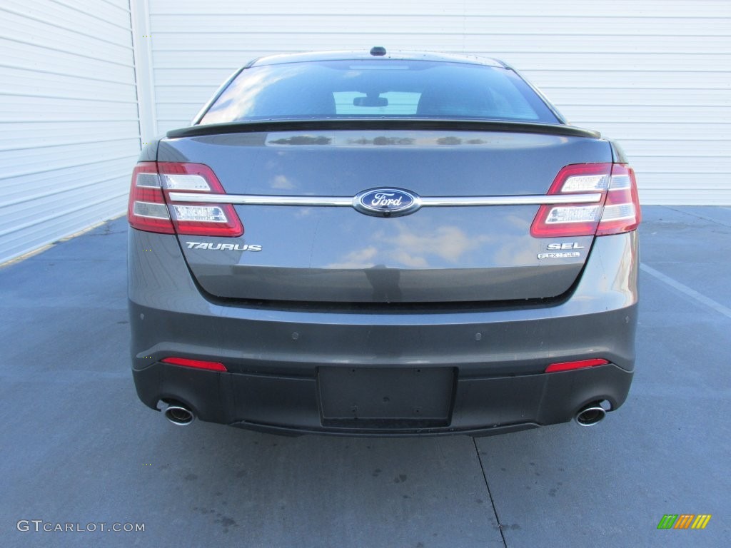 2015 Taurus SEL - Magnetic Metallic / Charcoal Black photo #5