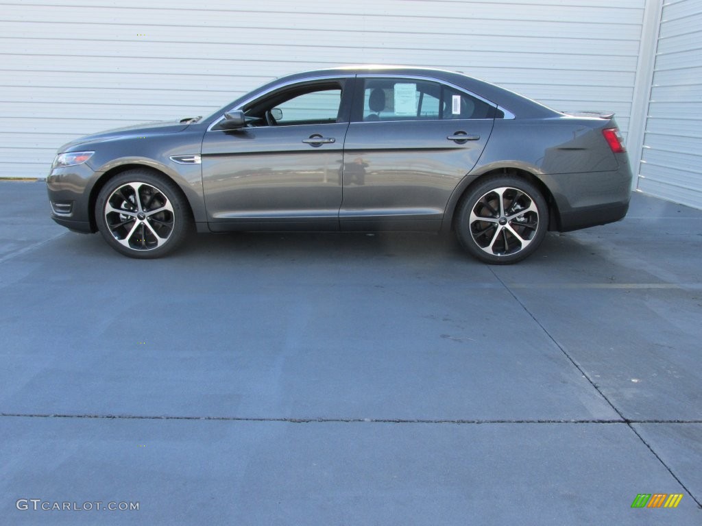 2015 Taurus SEL - Magnetic Metallic / Charcoal Black photo #6