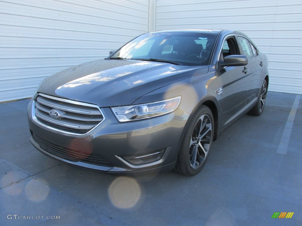 2015 Taurus SEL - Magnetic Metallic / Charcoal Black photo #7