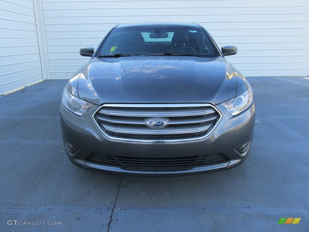 2015 Taurus SEL - Magnetic Metallic / Charcoal Black photo #8