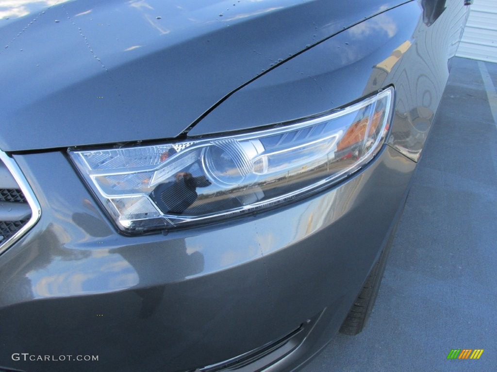 2015 Taurus SEL - Magnetic Metallic / Charcoal Black photo #9