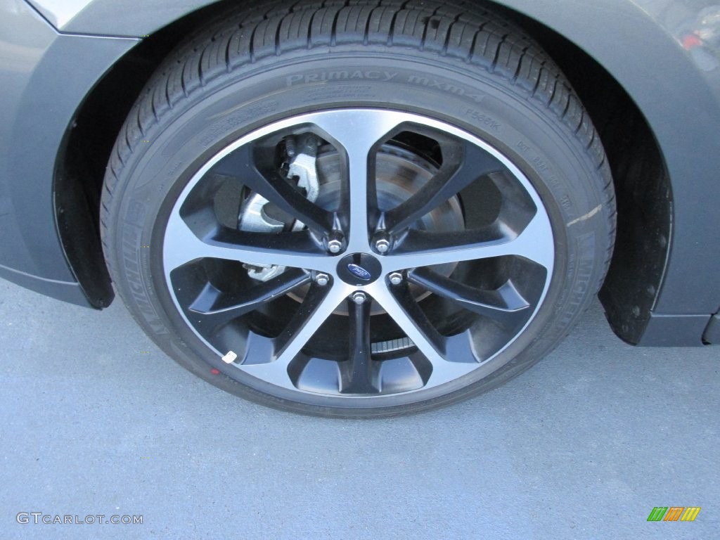 2015 Taurus SEL - Magnetic Metallic / Charcoal Black photo #11
