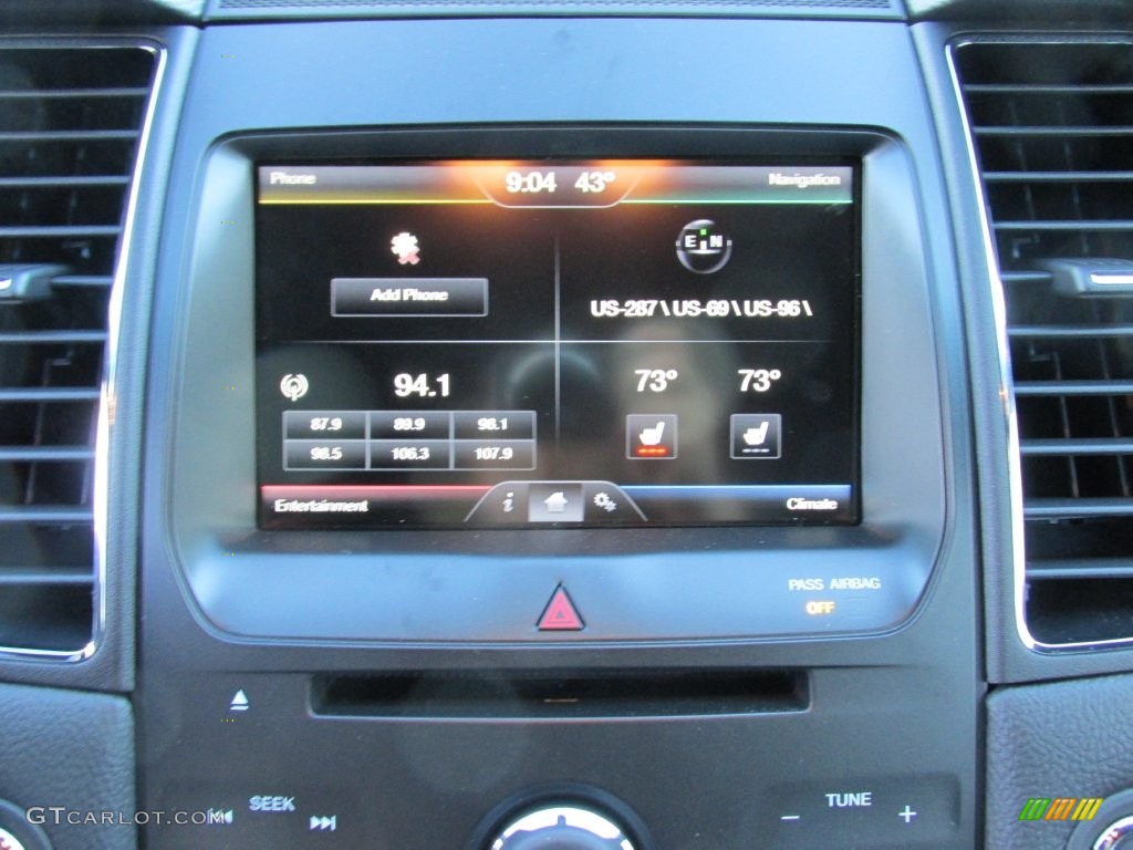 2015 Taurus SEL - Magnetic Metallic / Charcoal Black photo #25