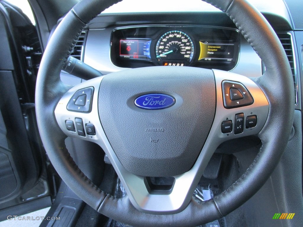 2015 Taurus SEL - Magnetic Metallic / Charcoal Black photo #29