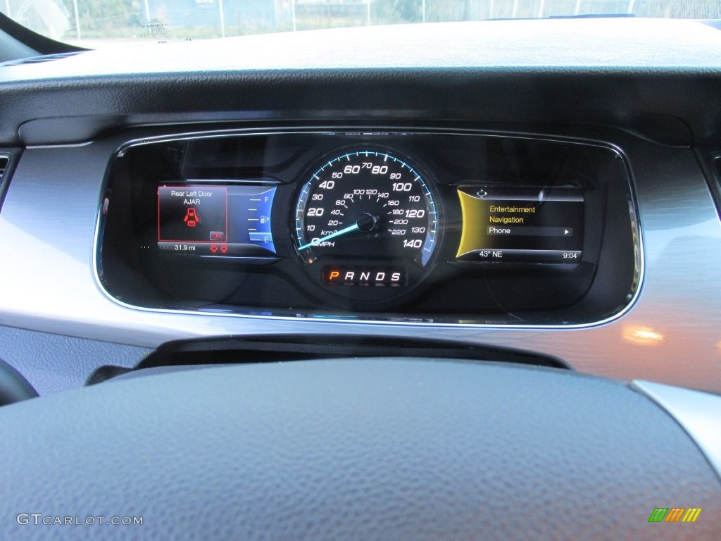 2015 Taurus SEL - Magnetic Metallic / Charcoal Black photo #30