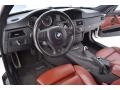 Fox Red Novillo Leather Interior Photo for 2009 BMW M3 #109677555