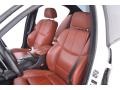 2009 BMW M3 Fox Red Novillo Leather Interior Front Seat Photo