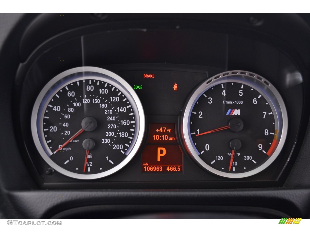 2009 BMW M3 Sedan Gauges Photos
