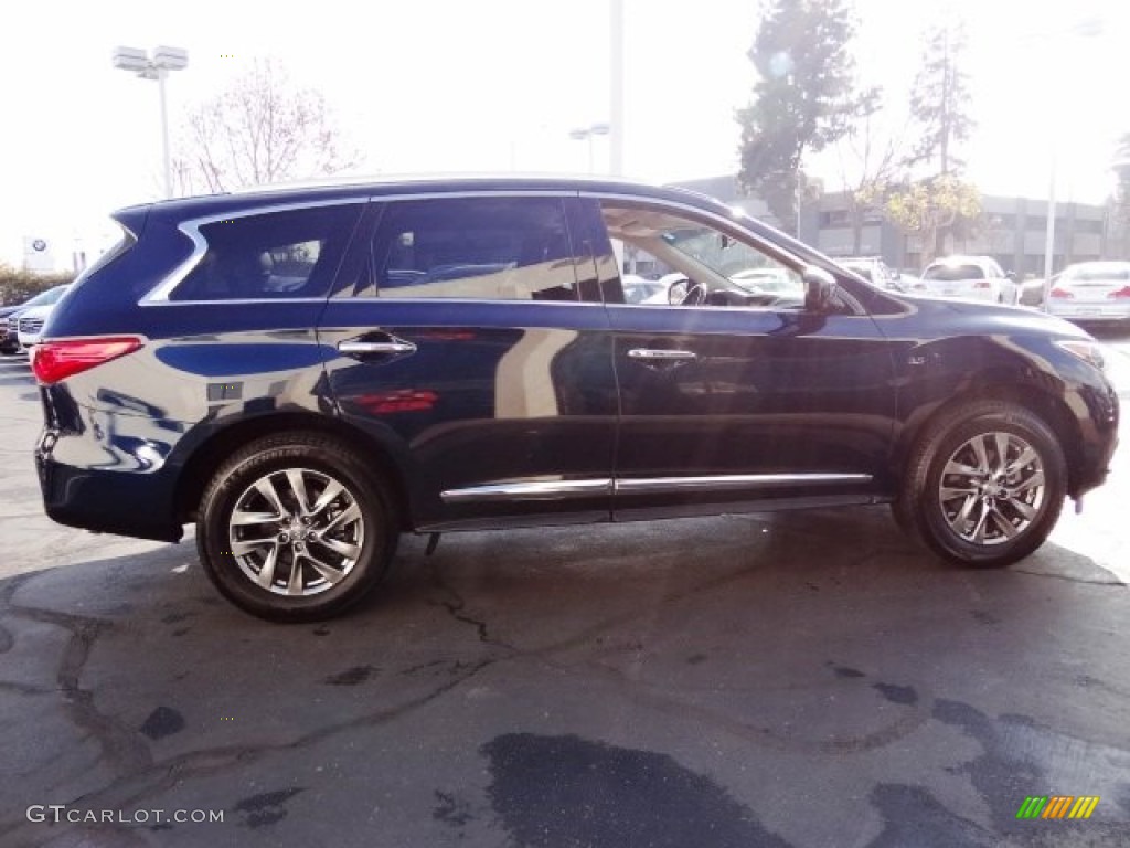 2015 QX60 3.5 AWD - Hermosa Blue / Java photo #7