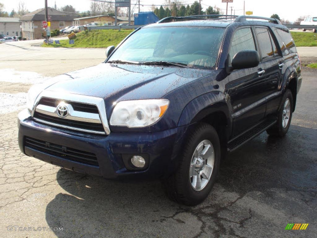 2008 4Runner SR5 4x4 - Nautical Blue Metallic / Stone Gray photo #1