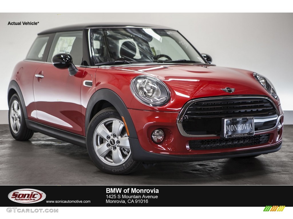 2016 Hardtop Cooper 2 Door - Blazing Red Metallic / Carbon Black photo #1