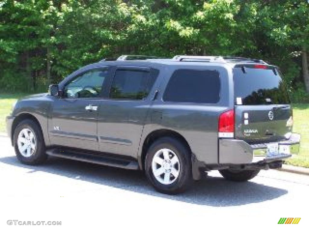 2006 Armada LE 4x4 - Smoke Gray / Graphite/Titanium photo #57