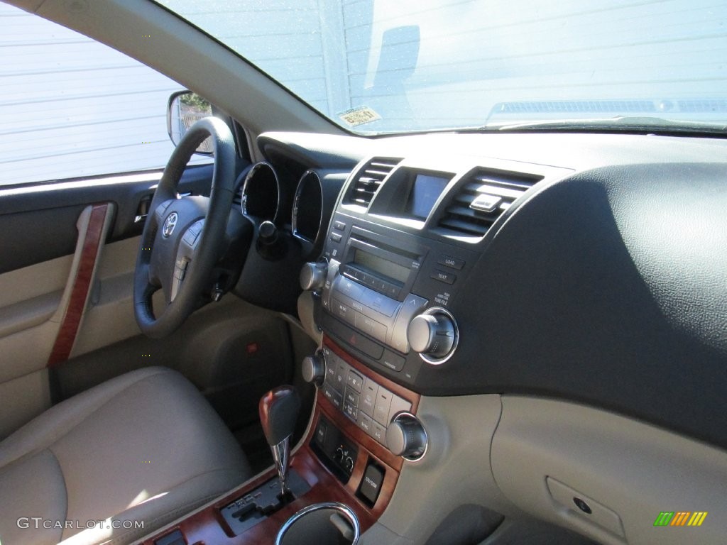 2010 Highlander Limited - Blizzard White Pearl / Sand Beige photo #22