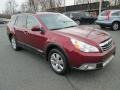 2011 Ruby Red Pearl Subaru Outback 3.6R Limited Wagon  photo #4