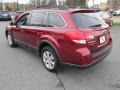2011 Ruby Red Pearl Subaru Outback 3.6R Limited Wagon  photo #8