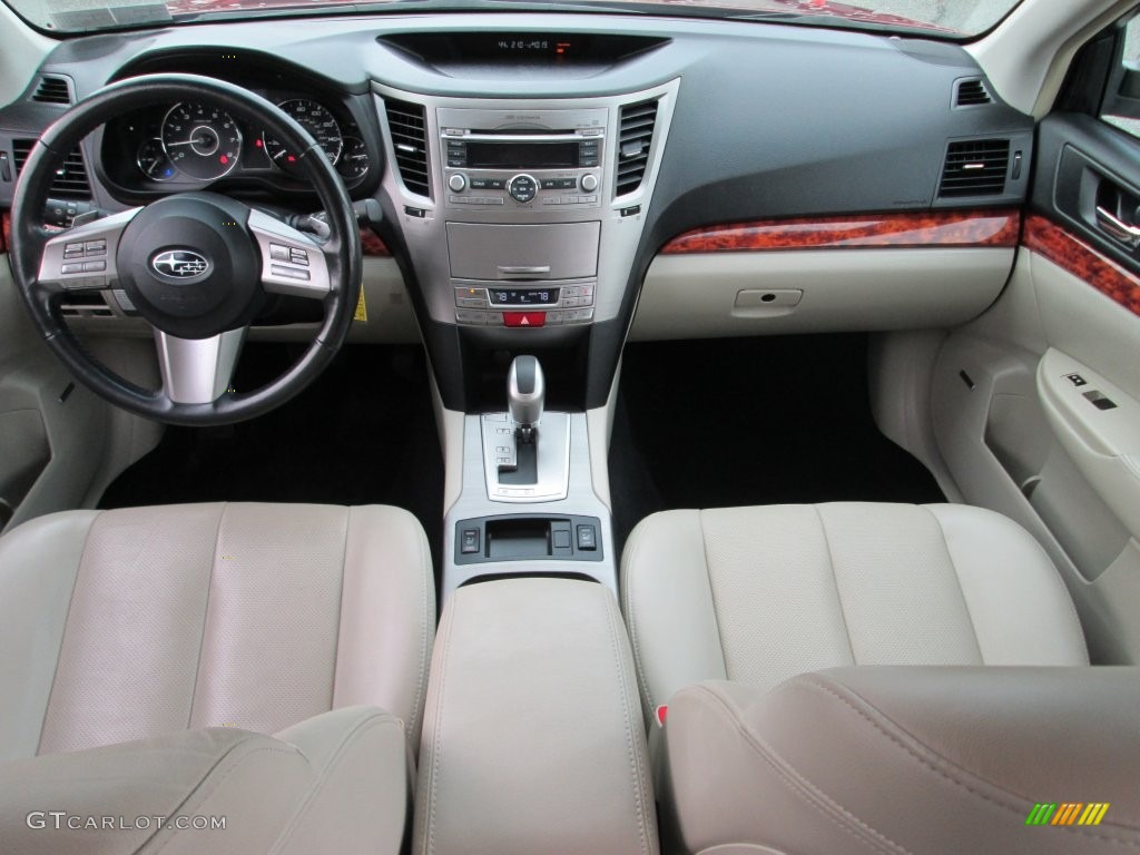 2011 Outback 3.6R Limited Wagon - Ruby Red Pearl / Warm Ivory photo #23