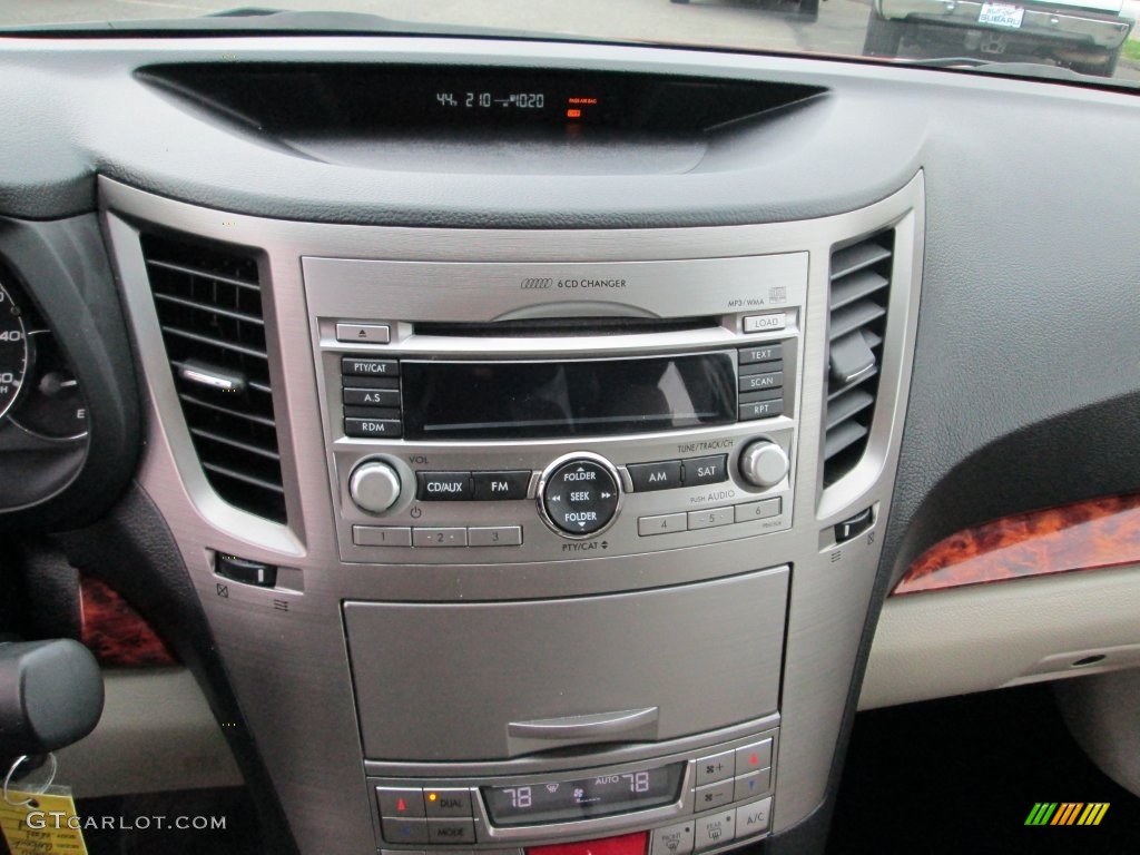 2011 Outback 3.6R Limited Wagon - Ruby Red Pearl / Warm Ivory photo #25