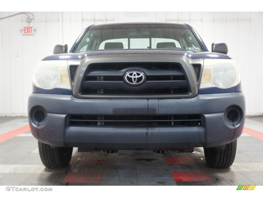 2006 Tacoma Regular Cab - Indigo Ink Pearl / Graphite Gray photo #4