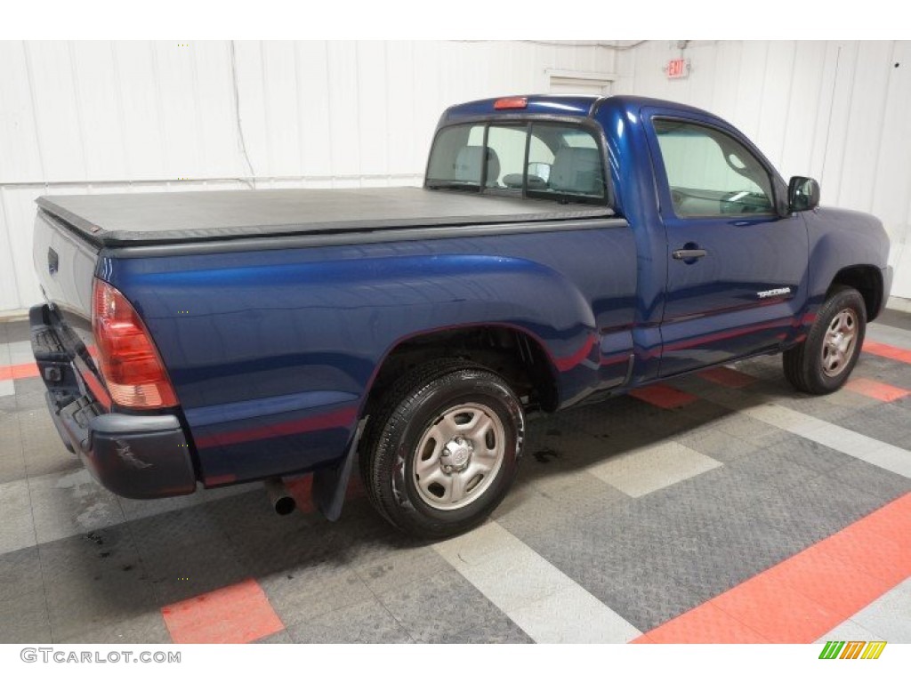 2006 Tacoma Regular Cab - Indigo Ink Pearl / Graphite Gray photo #7