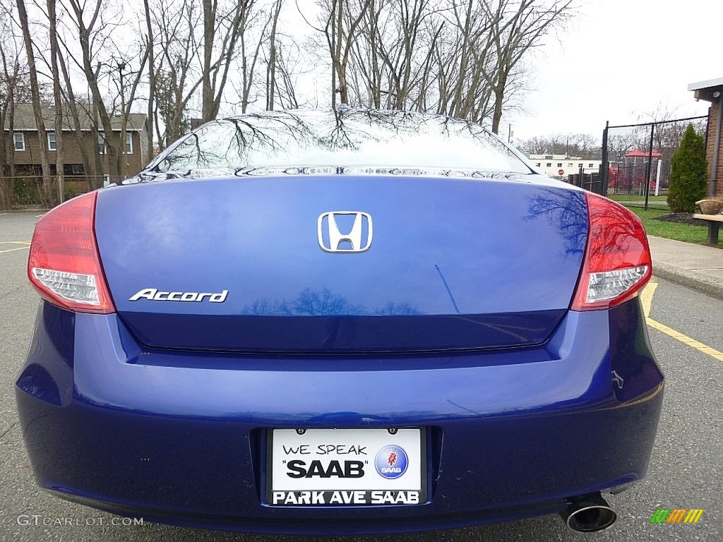 2011 Accord EX-L Coupe - Belize Blue Pearl / Black photo #4