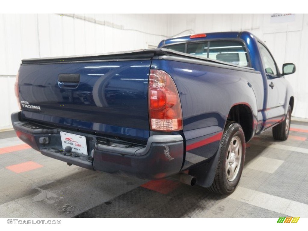 2006 Tacoma Regular Cab - Indigo Ink Pearl / Graphite Gray photo #8