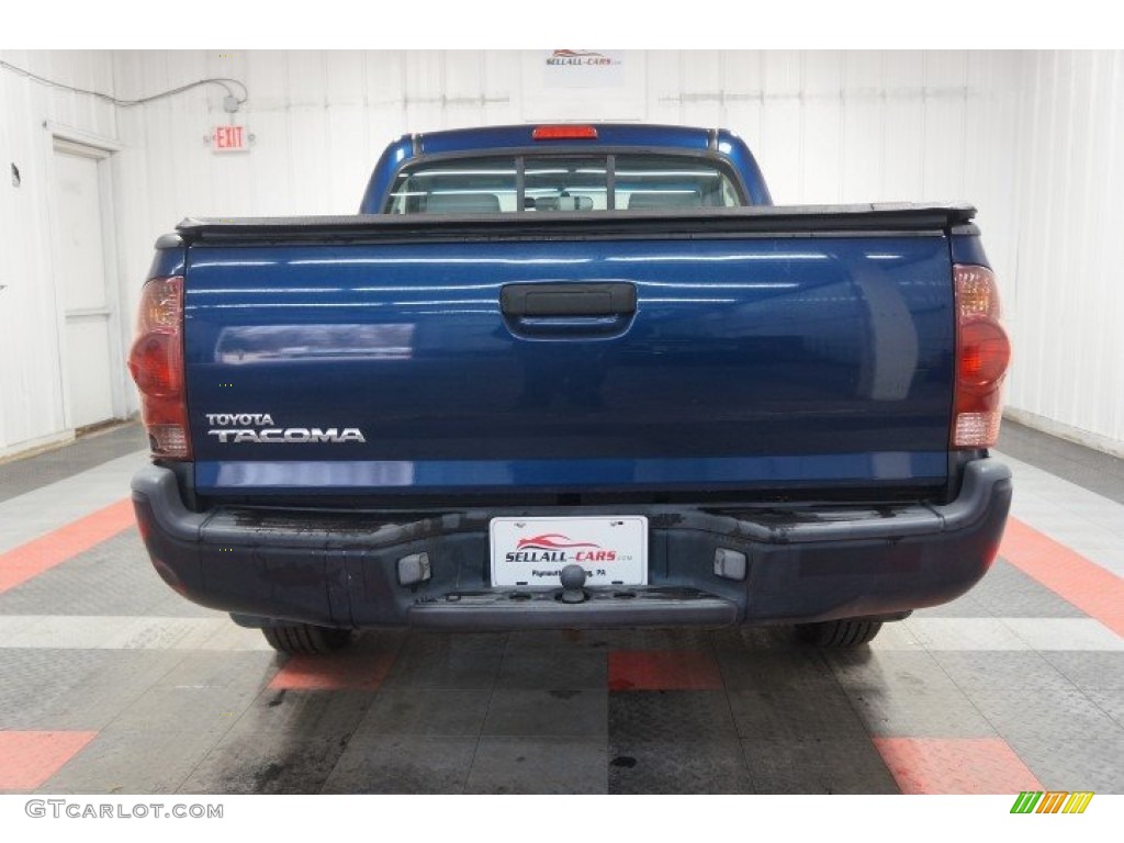 2006 Tacoma Regular Cab - Indigo Ink Pearl / Graphite Gray photo #9