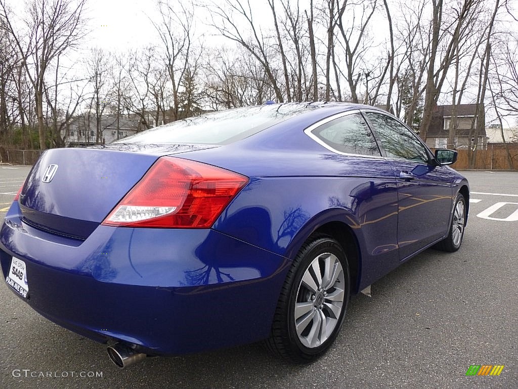 2011 Accord EX-L Coupe - Belize Blue Pearl / Black photo #5