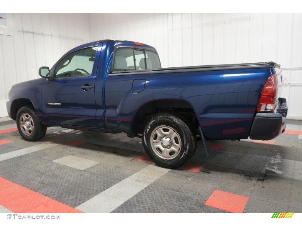 2006 Tacoma Regular Cab - Indigo Ink Pearl / Graphite Gray photo #11