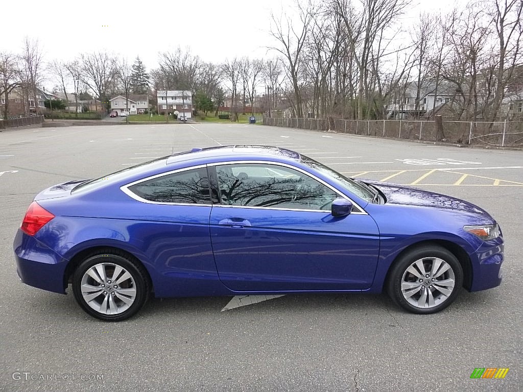 2011 Accord EX-L Coupe - Belize Blue Pearl / Black photo #6