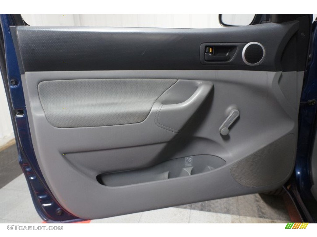 2006 Tacoma Regular Cab - Indigo Ink Pearl / Graphite Gray photo #12