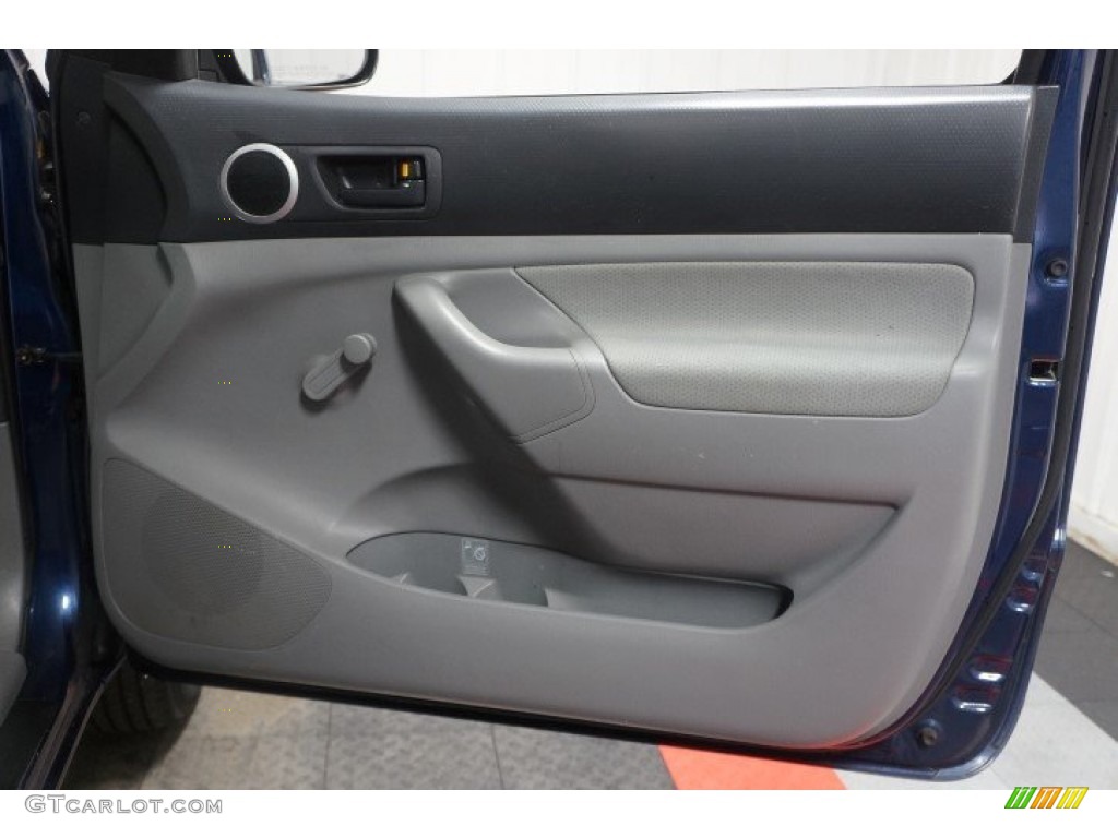 2006 Tacoma Regular Cab - Indigo Ink Pearl / Graphite Gray photo #14