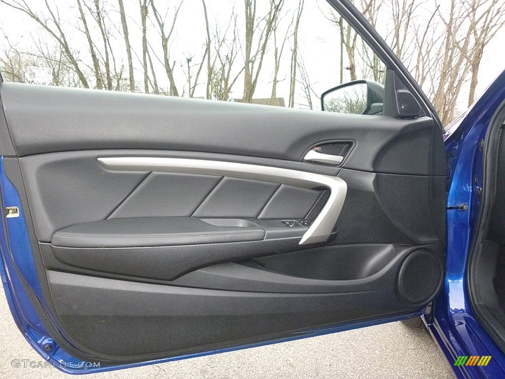 2011 Accord EX-L Coupe - Belize Blue Pearl / Black photo #10