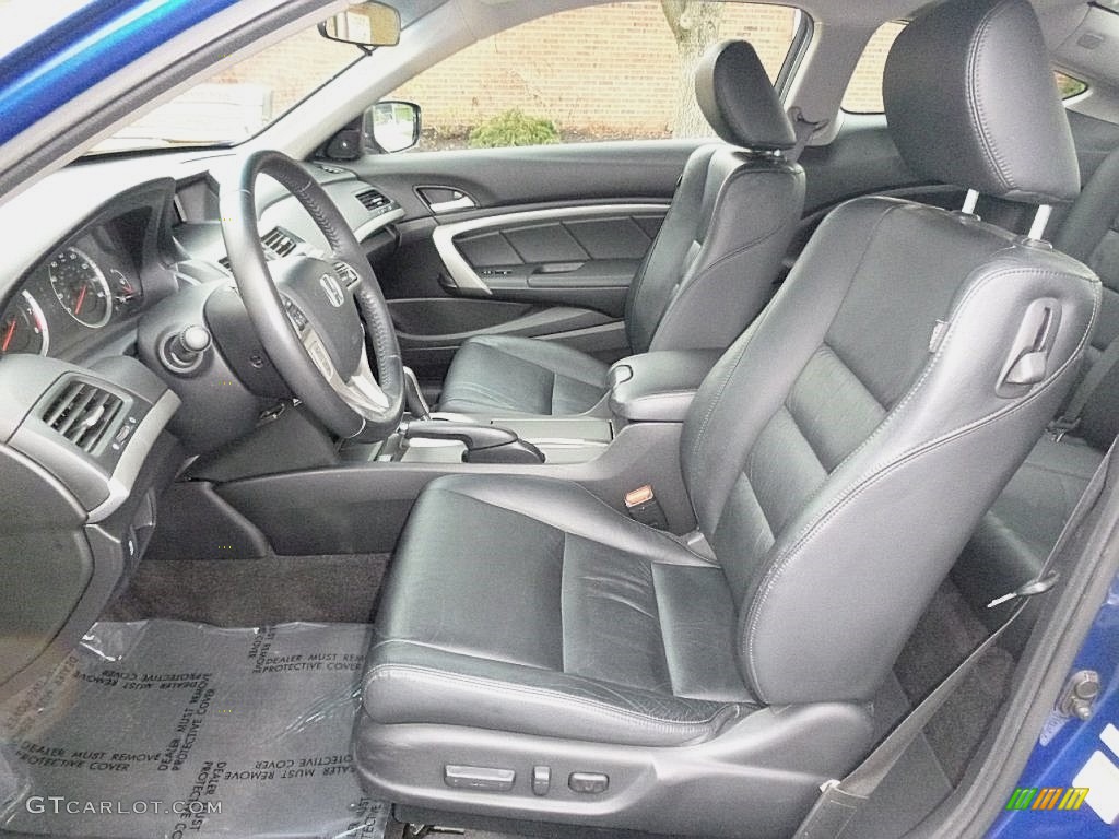 2011 Accord EX-L Coupe - Belize Blue Pearl / Black photo #12