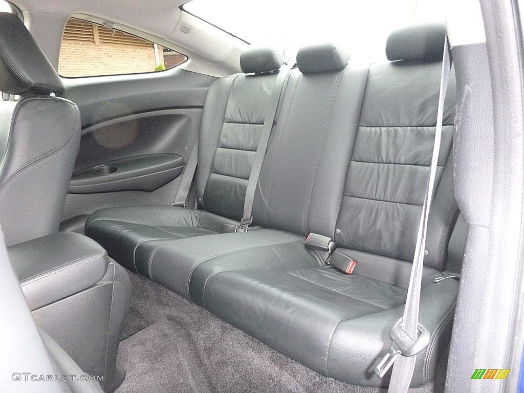 2011 Accord EX-L Coupe - Belize Blue Pearl / Black photo #13