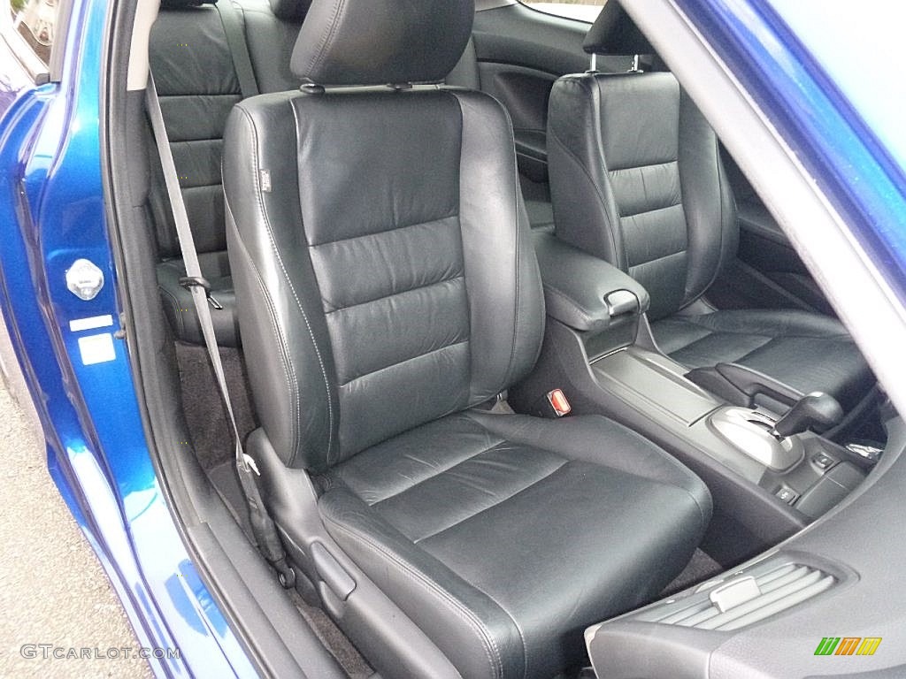 2011 Accord EX-L Coupe - Belize Blue Pearl / Black photo #15