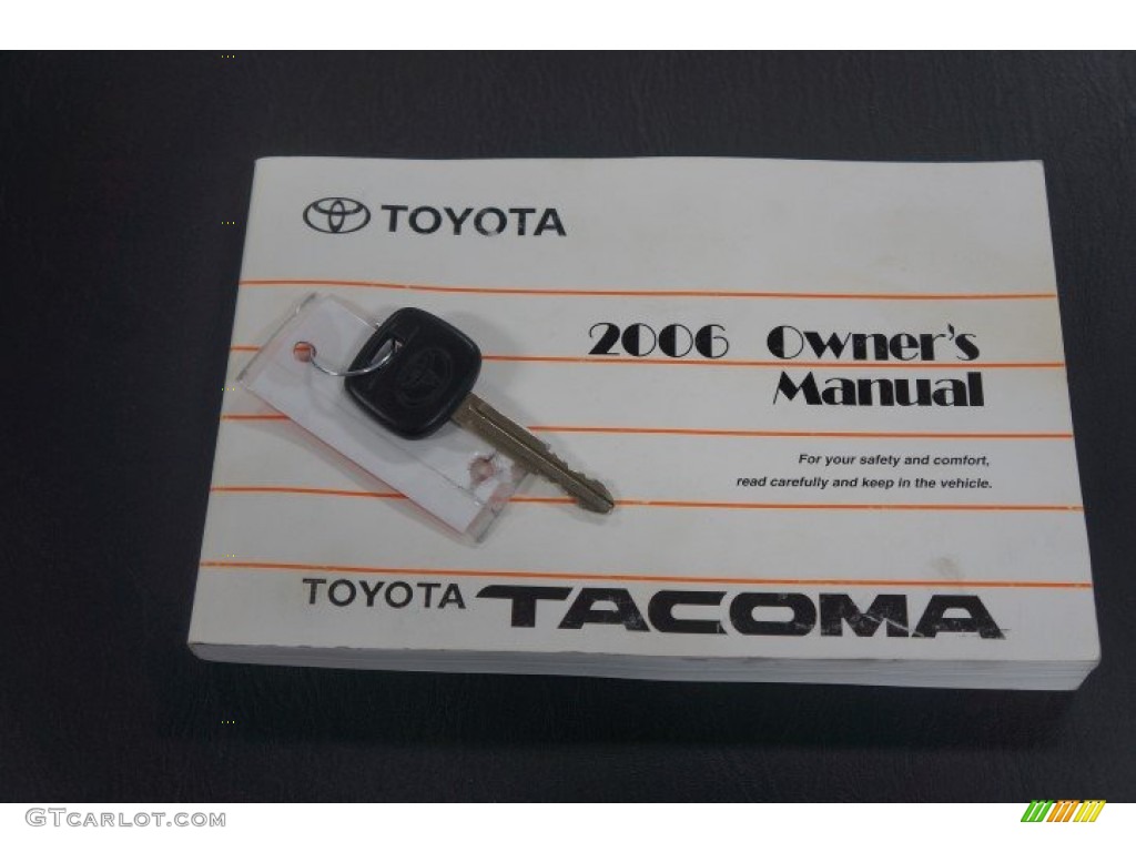 2006 Tacoma Regular Cab - Indigo Ink Pearl / Graphite Gray photo #31