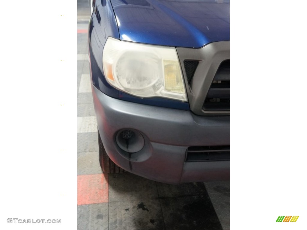 2006 Tacoma Regular Cab - Indigo Ink Pearl / Graphite Gray photo #38