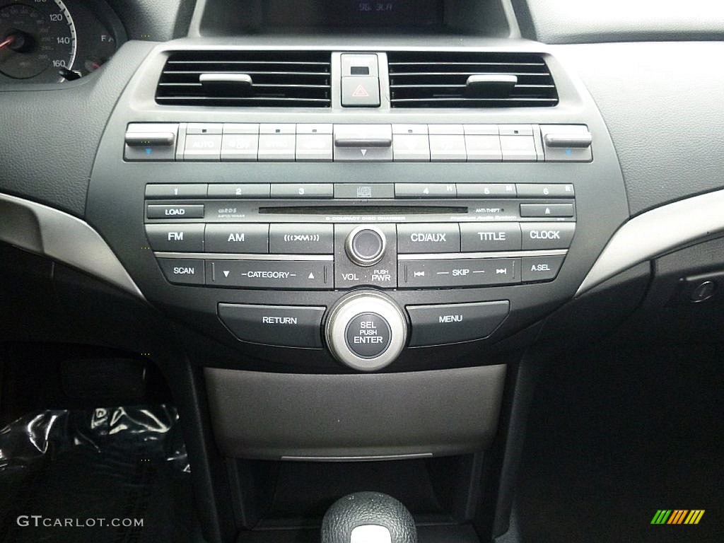 2011 Accord EX-L Coupe - Belize Blue Pearl / Black photo #23