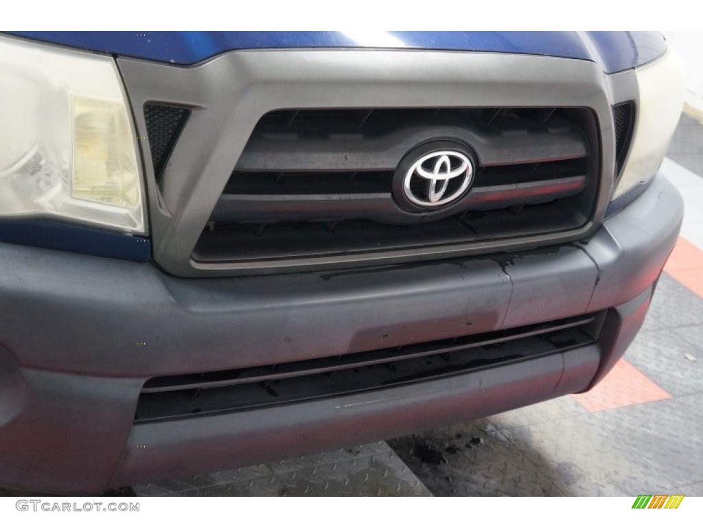 2006 Tacoma Regular Cab - Indigo Ink Pearl / Graphite Gray photo #40