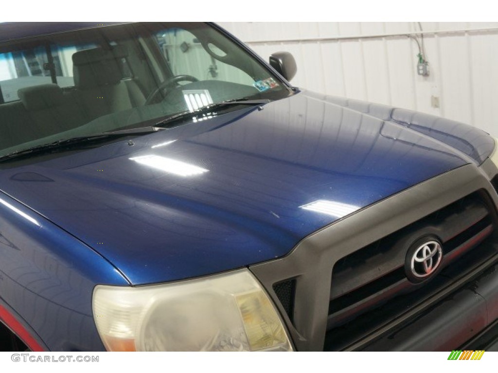 2006 Tacoma Regular Cab - Indigo Ink Pearl / Graphite Gray photo #41