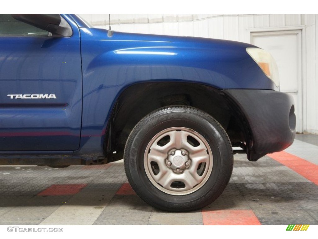 2006 Tacoma Regular Cab - Indigo Ink Pearl / Graphite Gray photo #42